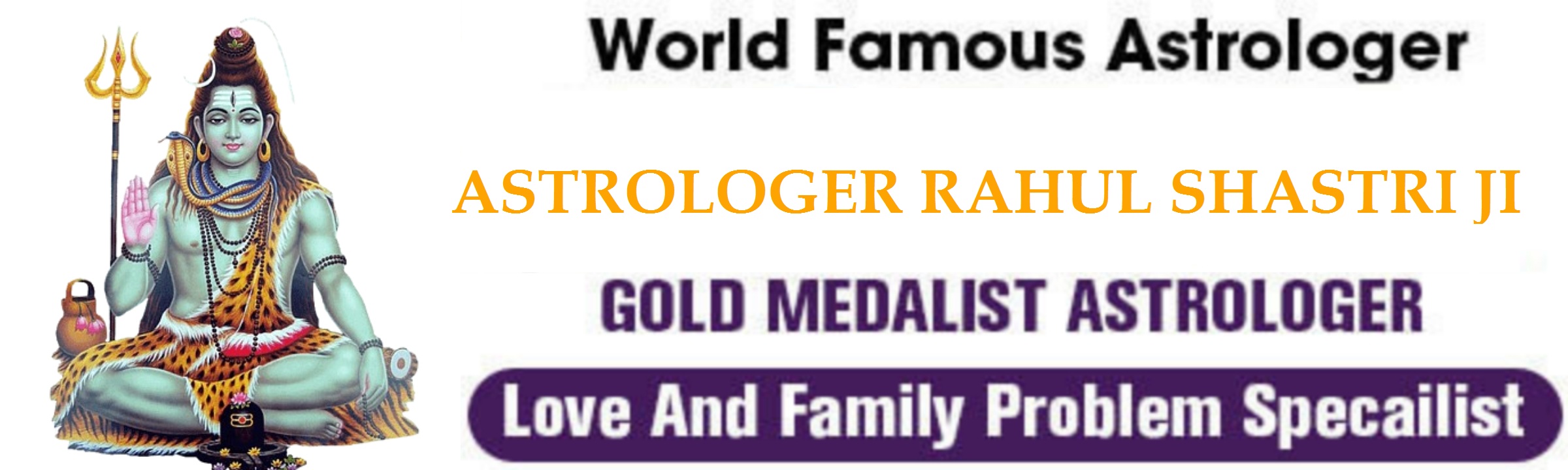 Astrologer Rahul Shastri Ji  
